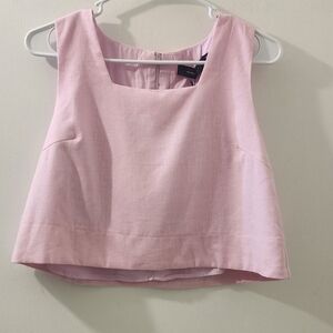 New Risebullet Pink Sleeveless Crop Top, Size 2.